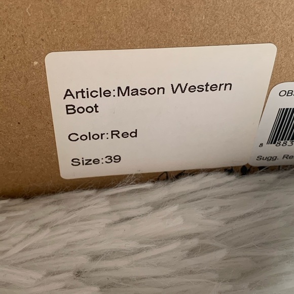 Free People Mason Western Red Boot - Picture 12 of 12